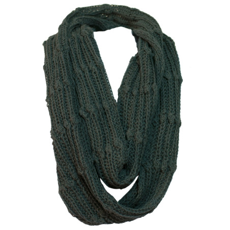 "Spots" Neck scarf - Pure Alpaca Wool 