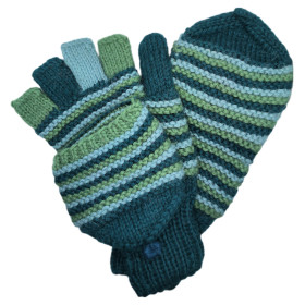 Mitten-Gloves - Hand-knitted - Size M