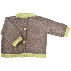Baby cardigan - Alpaca Wool