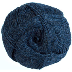 Alpaca Wool - Cobalt blue Melange - 100 gr.