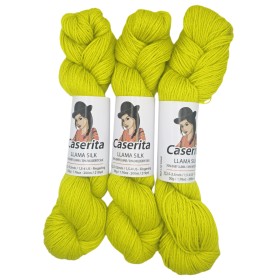 Fluo Yellow – Baby Llama & Silk – 50 g / 219 yd.