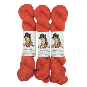 Coral – Baby Llama & Silk – 50 g / 219 yd.