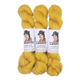 Mustard Yellow – Baby Llama & Silk – 50 g / 219 yd.