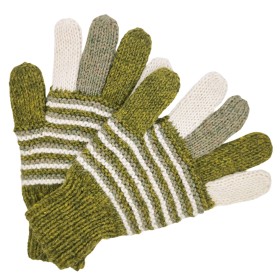 Size M - Colorful Gloves - Hand knitted