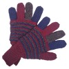Size M - Colorful Gloves - Hand knitted