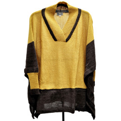 Sweater Poncho - Alpaca Wool