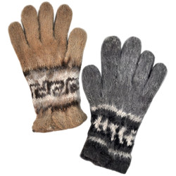 Natural Colors Gloves - Llama and Alpaca